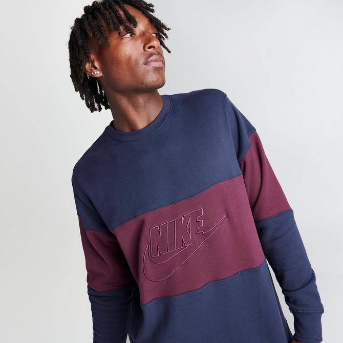 Maroon sales nike crewneck