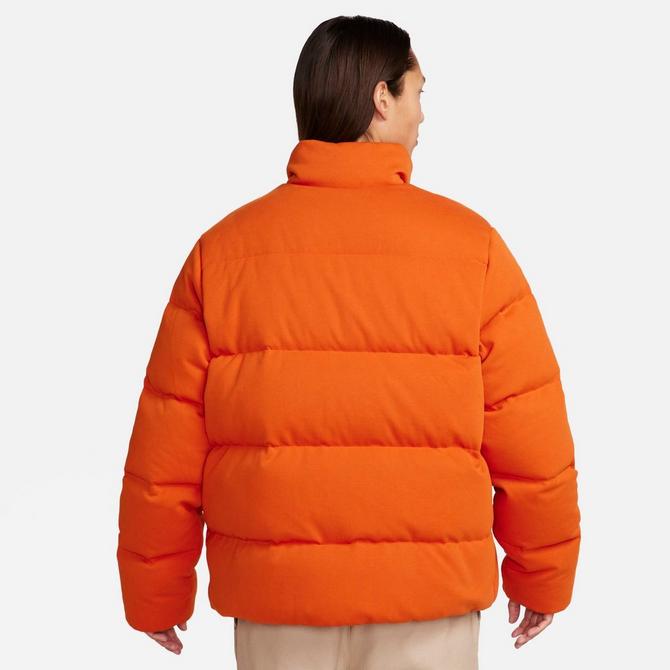 Nike orange coat best sale