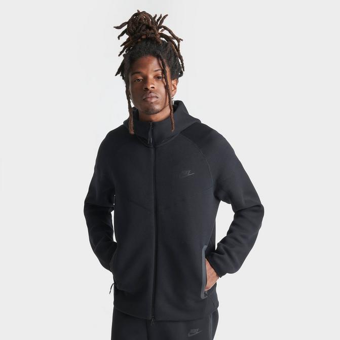 Nike Tech Fleece Full-Zip Windrunner Hoodie Black