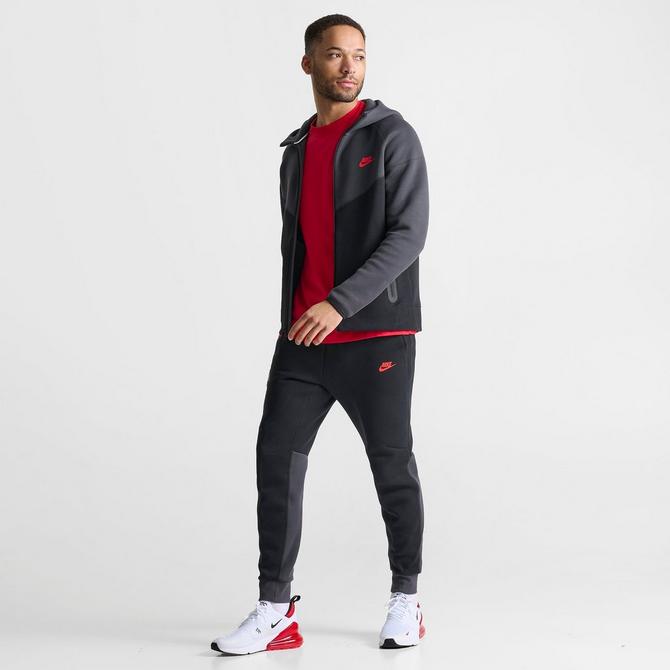 Shop Nike Tech Fleece Full-Zip Hoodie FB7921-063 grey | SNIPES USA