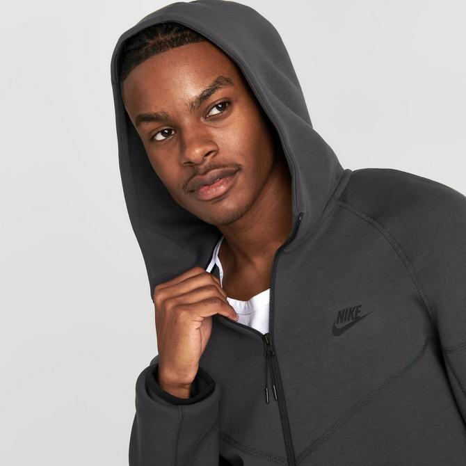 Nike long best sale zip hoodie