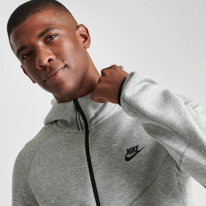 Shop Nike Tech Fleece Full-Zip Hoodie FB7921-063 grey | SNIPES USA