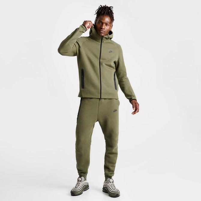 Nike tech best sale fleece olive