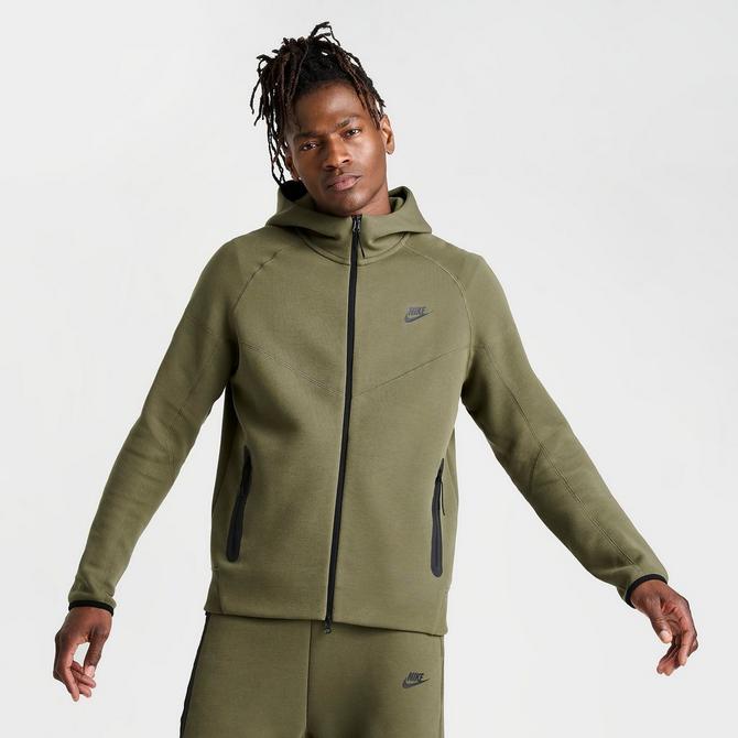 Mens olive green nike hot sale hoodie