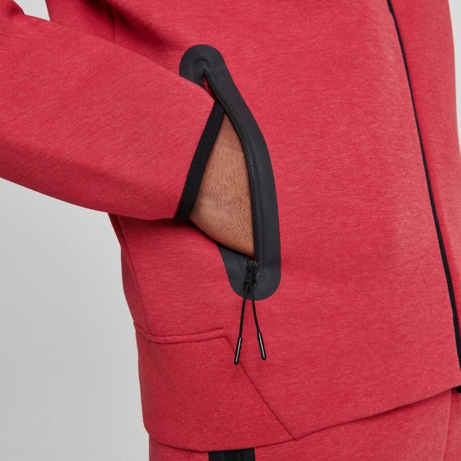 Mens red discount nike tech fleece