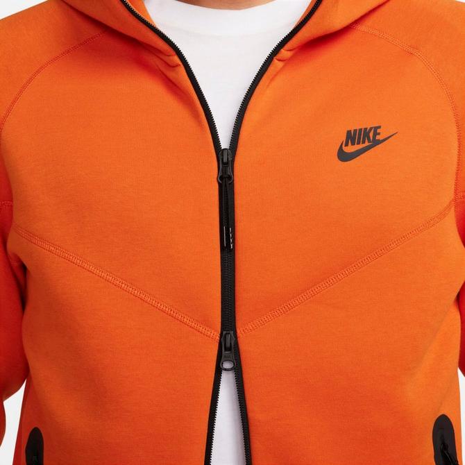 Orange nike best sale tech hoodie