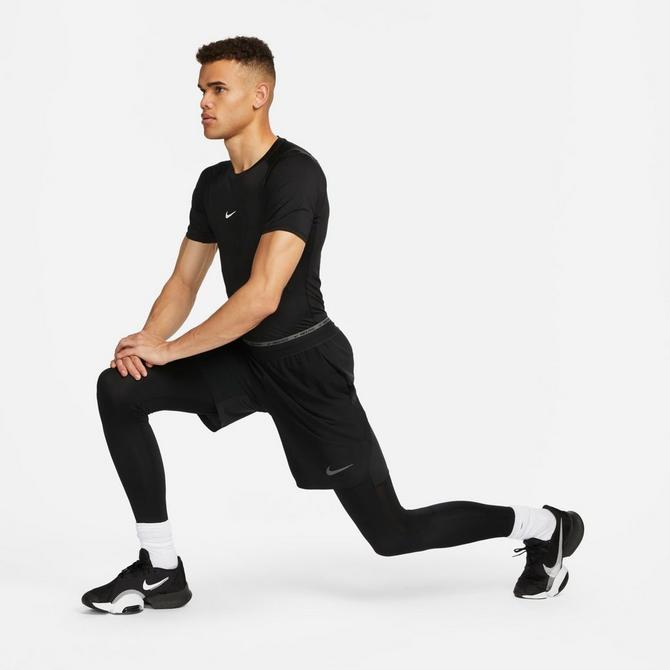 NIKE Jordan Brand Dri-Fit Men’s Long-Sleeve Compression Shirt XS Small Gray