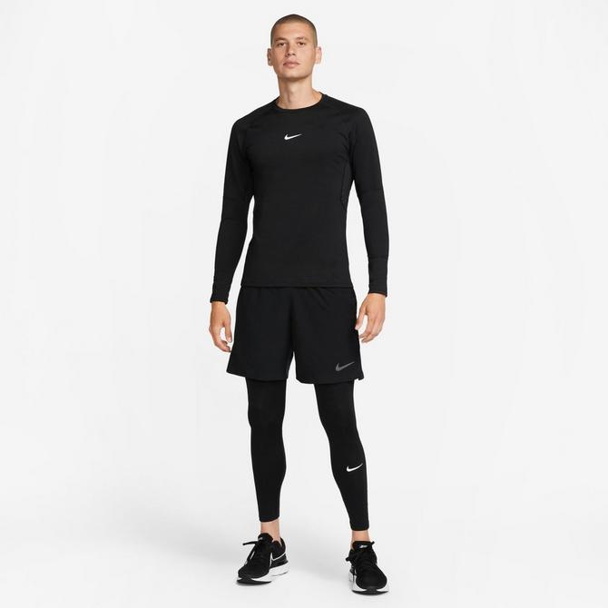 Nike Big Boys Pro Warm Dri-FIT Logo-Print Tights - Macy's