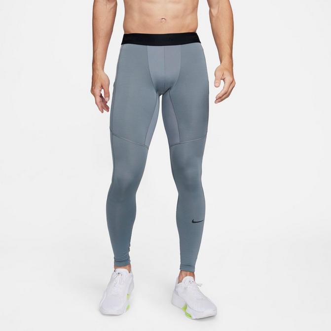 Nike Big Boys Pro Warm Dri-FIT Logo-Print Tights - Macy's