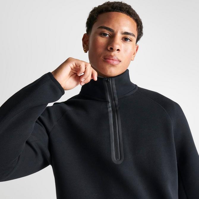 Nike tech hotsell fleece half zip