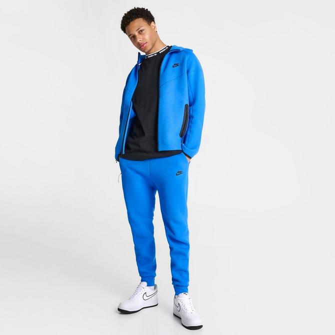 Blue nike hot sale jogging pants