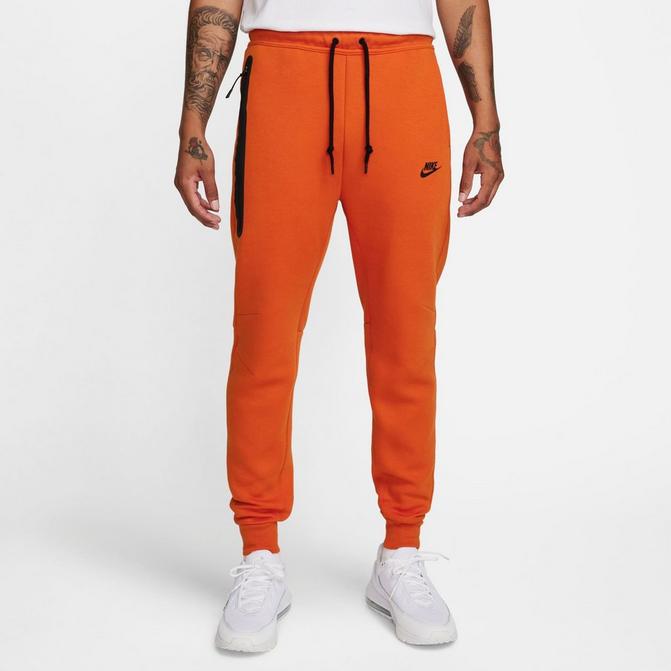 Reebok Boys Blue & Orange Jogger Pants Cuffed Sweats Sweatpants 