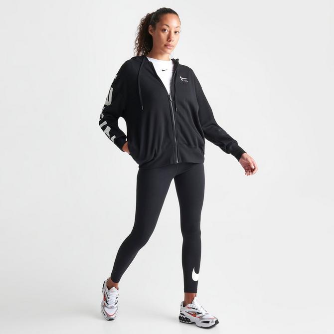 Nike Women's Sportswear Essential Fleece Zip Hoodie - Macy's