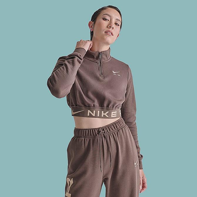nike air long sleeve rib top