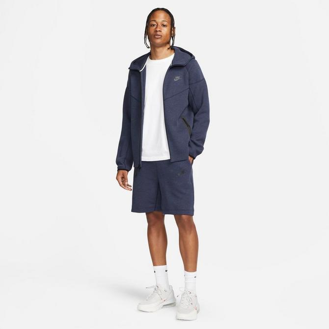 Nike tech fleece shorts obsidian best sale