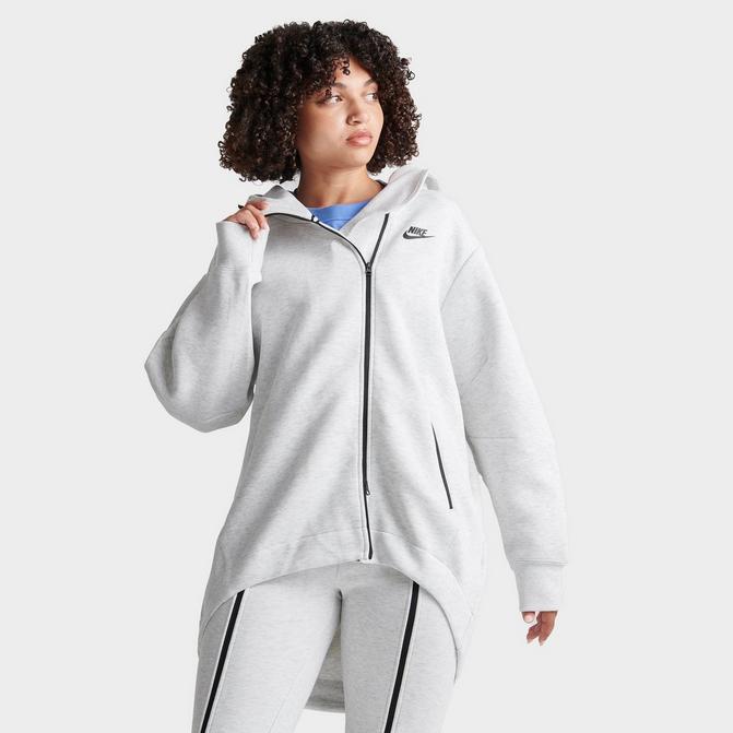 Nike Sportswear Tech Fleece Full Zip Hoodie & Joggers Set Grey