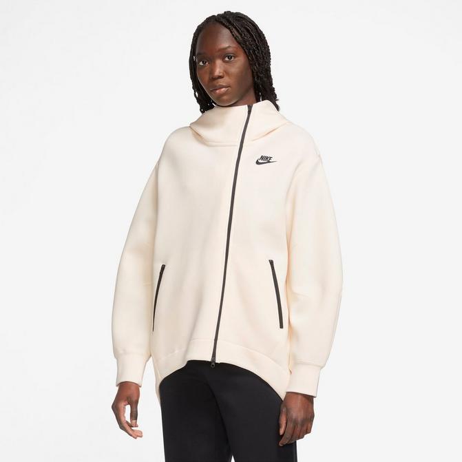 Women s Nike Sportswear Tech Fleece Oversized Cape Full Zip Hoodie