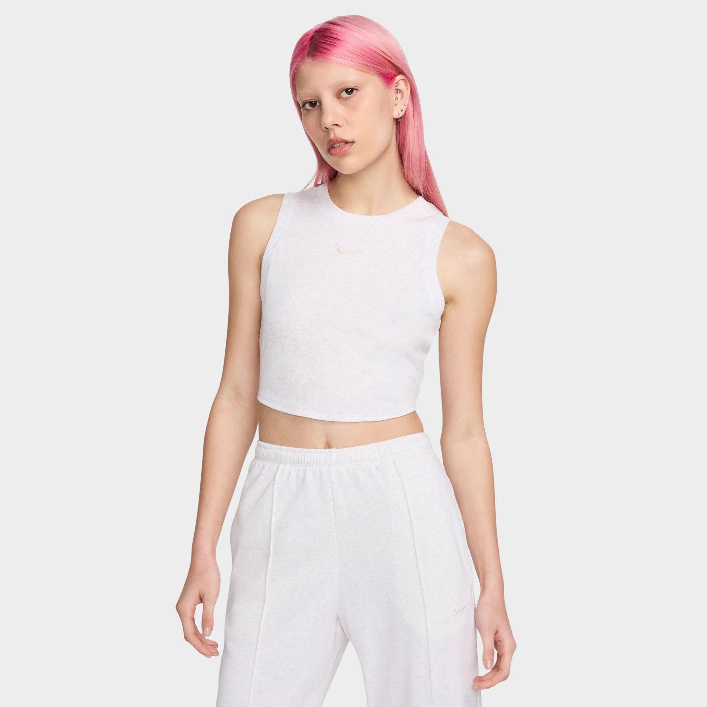 ナイキ Nike 【 Essential Rib Crop Tank Women's 】 ファッション レディースファッション トップス タンクトップ レディ Women's Nike Sportswear Essential Ribbed Cropped Tank