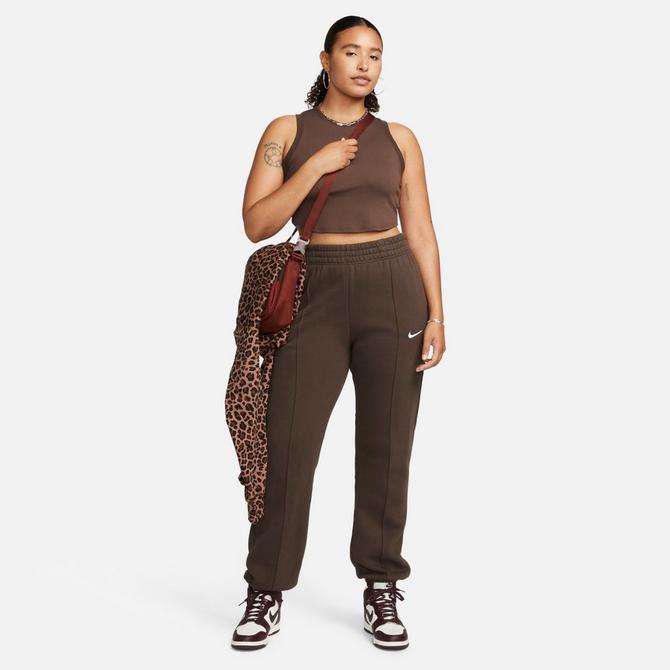 Nike Sport Essentials Ribbed Womens Tank Top Brown FB8279-237