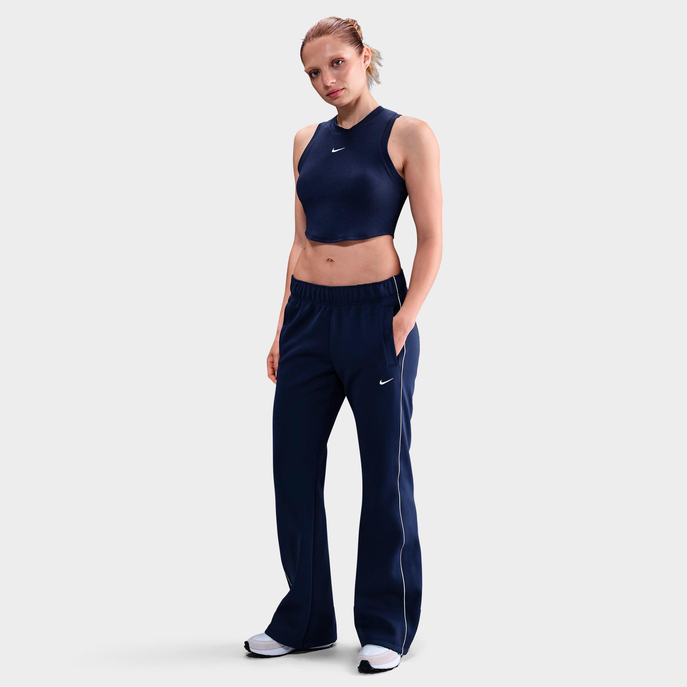 Women's Nike Sportswear Essential Ribbed Cropped Tank | Finish Line
