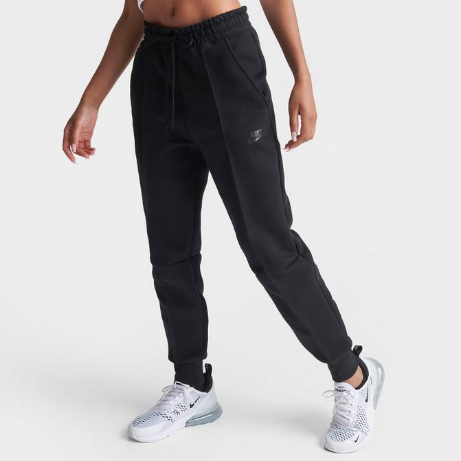 Nike Women's Sportswear Tech Pack Cropped Pants, Carbon Heather/Black, Small  