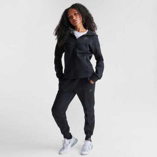 Nike, Pants & Jumpsuits, Nikewomens Bv34720 Tech Fleece Jogger Pants Zip  Pockets Black Size Small