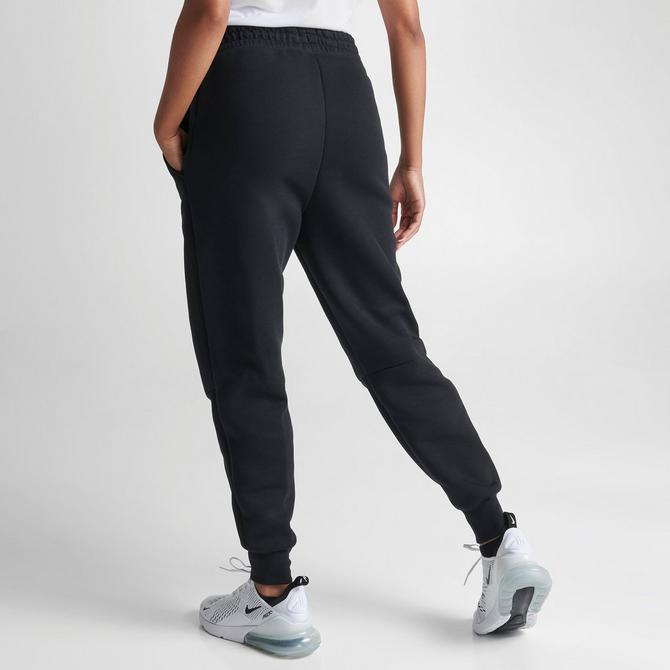 Tek Gear Womens Track Pants Black Pockets Zip Ankle Size L