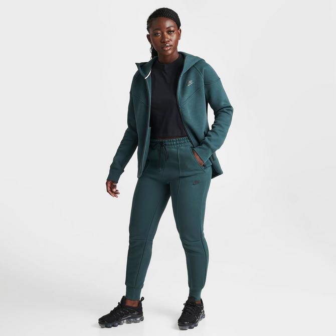 Nike Sportswear Women's Tech Fleece Windrunner Full Zip Hoodie Light G