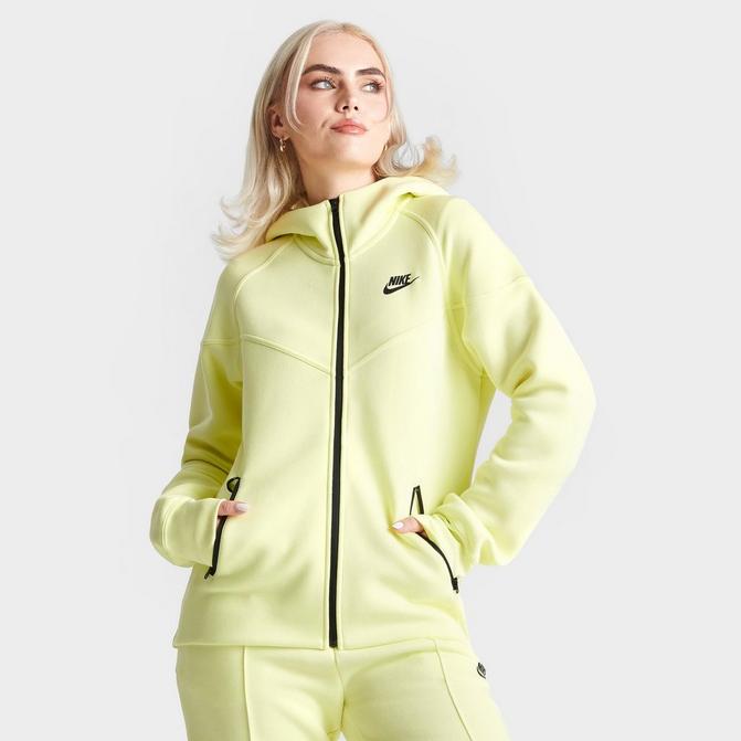 Women's Nike Sportswear Tech Fleece Windrunner - Celery/White– ficegallery