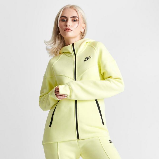 Yellow nike 2025 tech hoodie