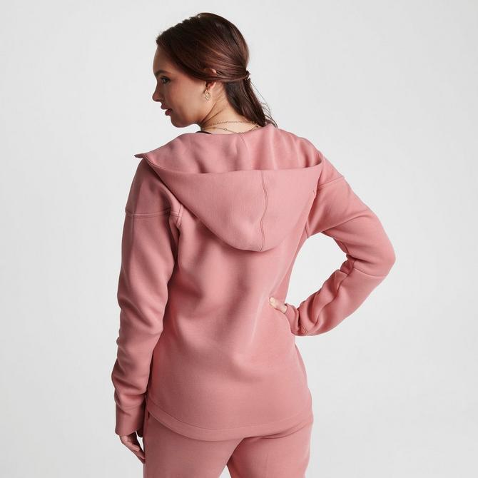 Under Armour Women's Favorite Fleece Full Zip Hoodie Carbon/Pink  1260115-090-XS 