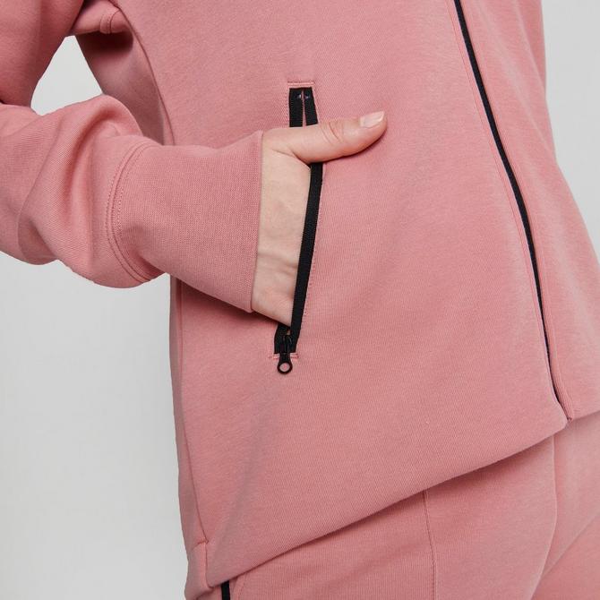 Nike tech store fleece plum chalk