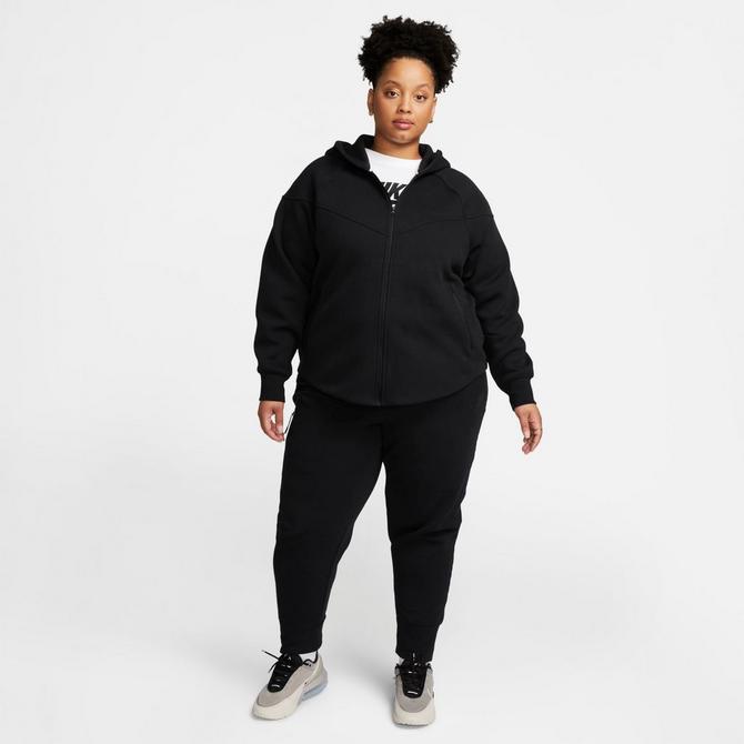 Nike plus size zip best sale up hoodie