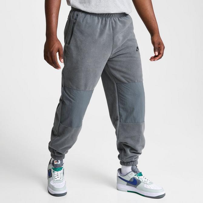 Nike Men's Club Fleece Graphic Patch Pants, Medium, Black