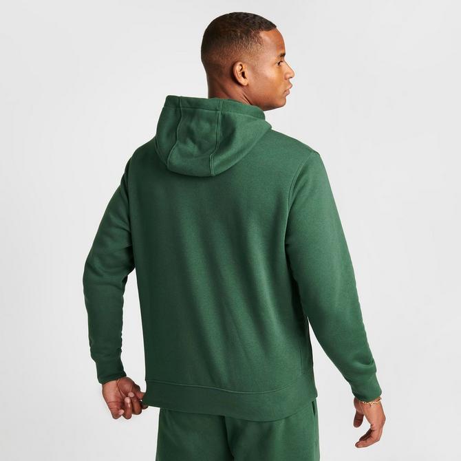 Mens nike hot sale hoodie green