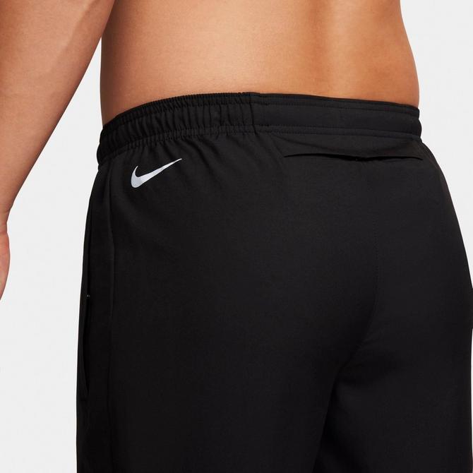 [angle] view of Men's Nike Challenger Flash Dri-FIT Woven Running Pants in Black Click to zoom