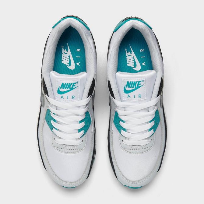 Womens nike air max hotsell 90 white grey turquoise