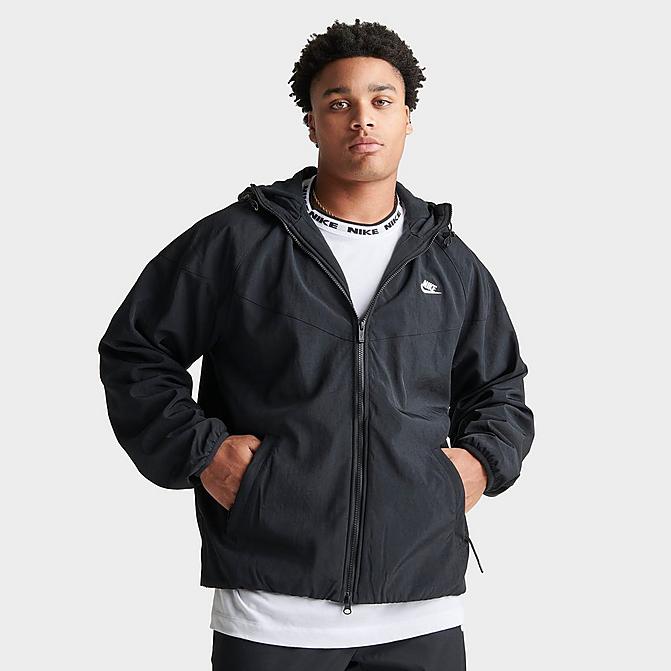 Men's Nike Sportswear Windrunner Winter Woven Hooded Jacket| Finish Line