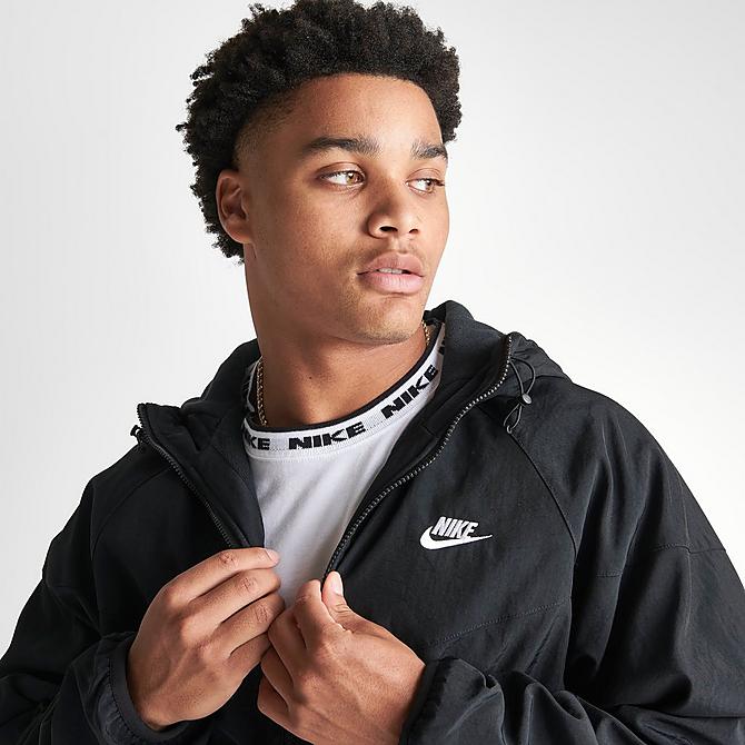Men's Nike Sportswear Windrunner Winter Woven Hooded Jacket 