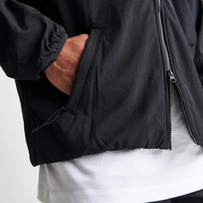 Nike black jacket online with hood