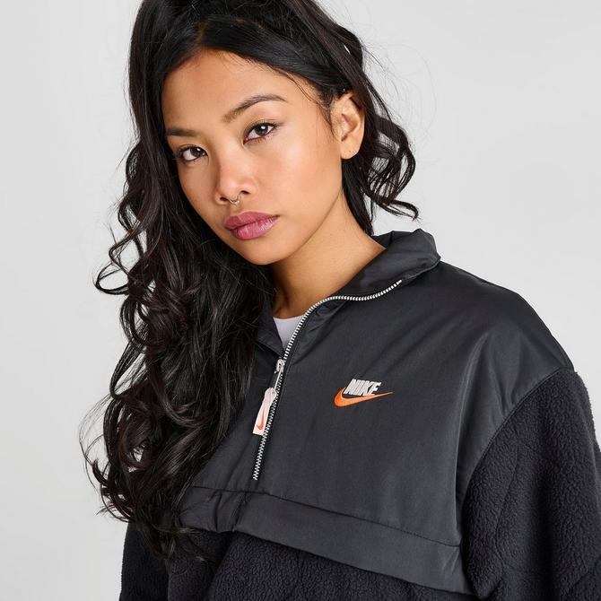 Womens nike shop black jacket