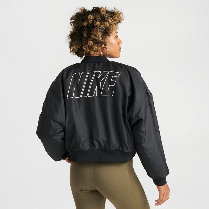 Nike bomber jacket on sale reversible