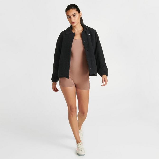 Nike sportswear women's store sherpa bomber jacket