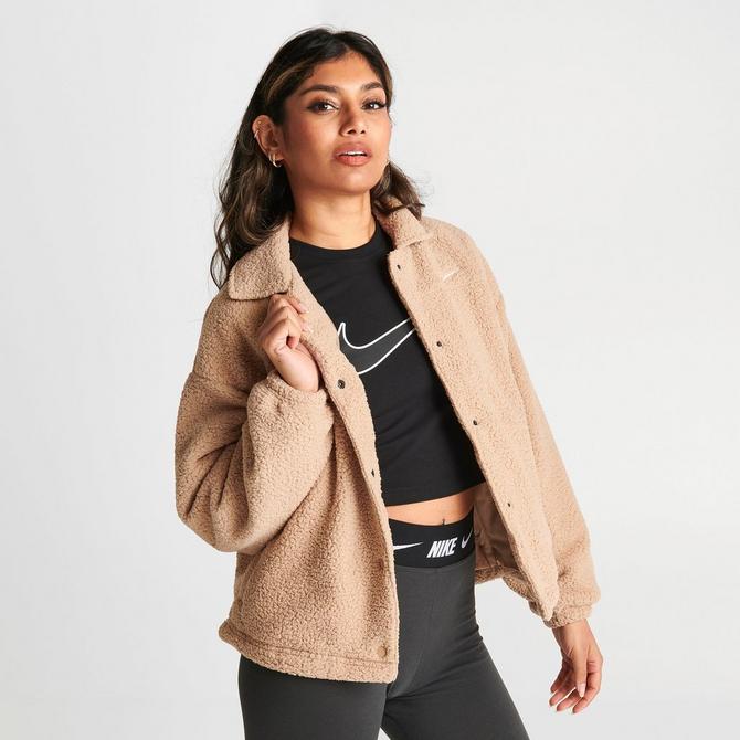 Women's nike sherpa jacket sale