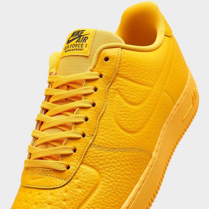 Nike Orange Air Force 1 Sneakers for Men - Up to 50% off