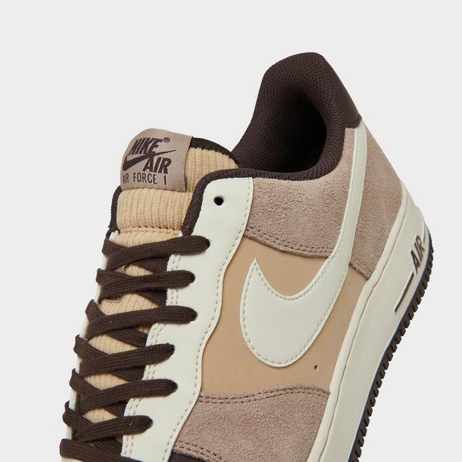 Nike Air Force 1 '07 LV8 Hemp/Coconut Milk/Baroque Brown Men's Shoes, Size: 14