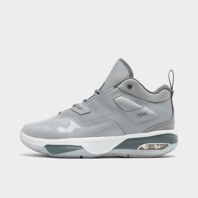 Gray kids jordans hotsell