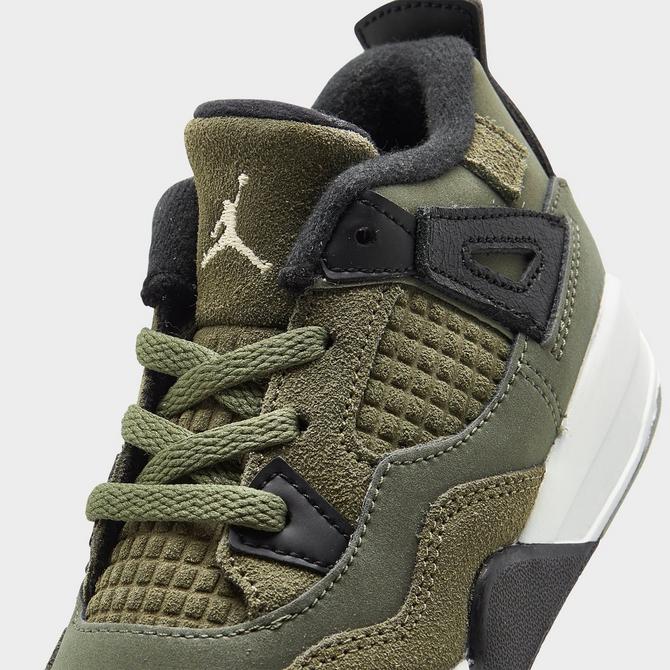 Jordan Air Jordan 4 Retro SE Craft Olive Mens Lifestyle Shoes