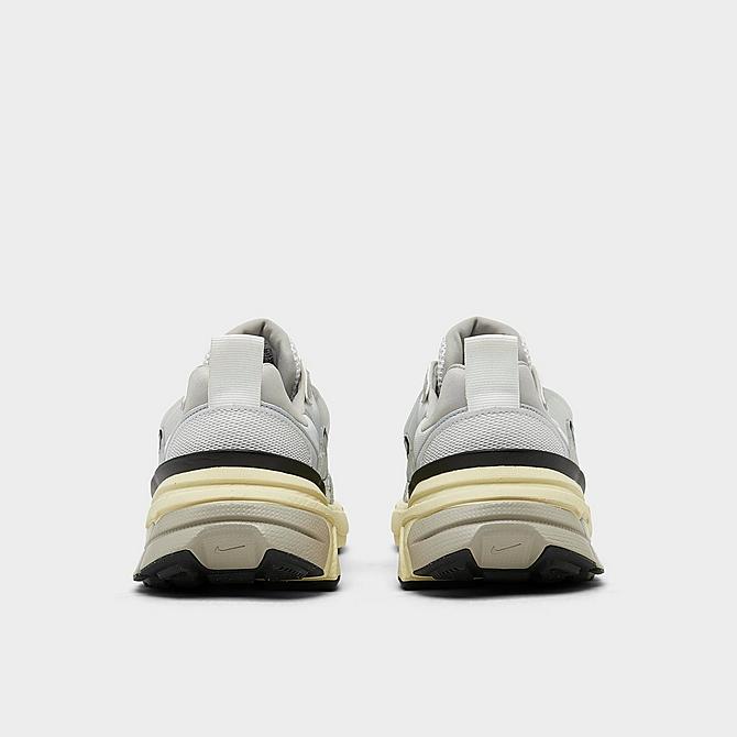 Left view of Women's Nike V2K Runtekk Running Shoes in Summit White/Metallic Silver/Pure Platinum/Light Iron Ore Click to zoom
