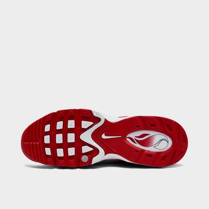 Cincinnati Reds Logo Red Line Running Sneaker Max Soul Shoes In